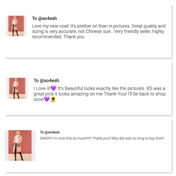 Pink Midi Coat with Faux Fur Pockets - Picture 8 of 9